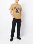 Reese Cooper T-shirt met logoprint Beige - Thumbnail 2