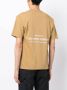 Reese Cooper T-shirt met logoprint Beige - Thumbnail 4