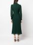 Reformation Midi-jurk met hoge hals Groen - Thumbnail 4