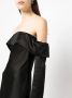 Reformation Off-shoulder mini-jurk Zwart - Thumbnail 5