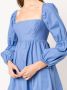 Reformation Mini-jurk met pofmouwen Blauw - Thumbnail 5