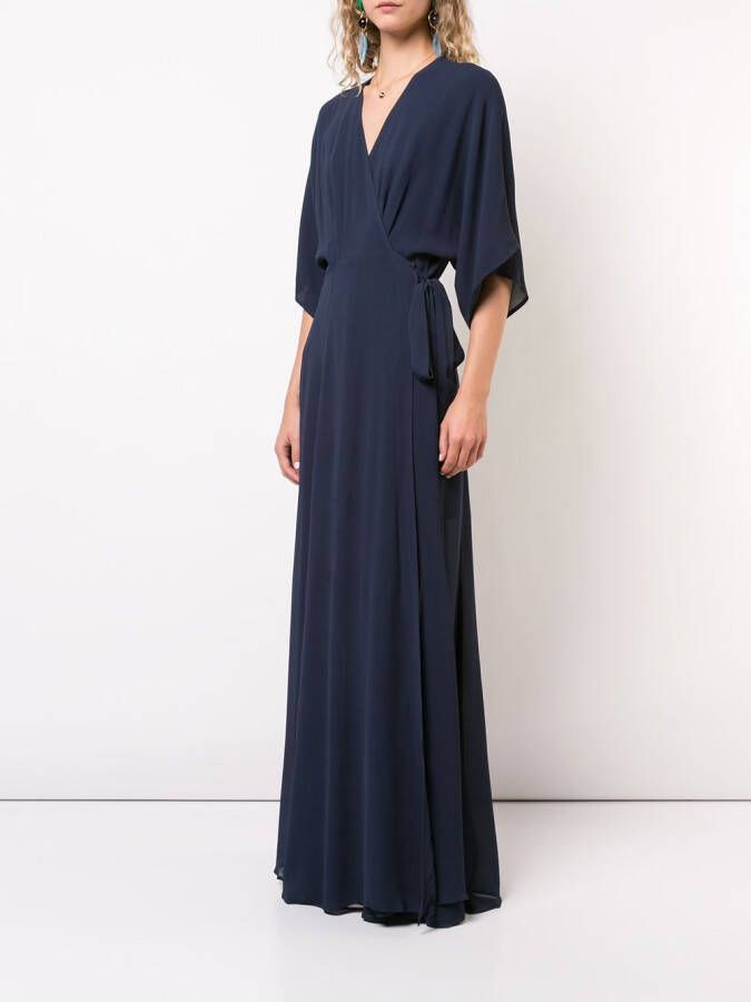 Reformation Winslow jurk Blauw