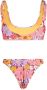 Reina Olga Bikini met bloemenprint Oranje - Thumbnail 2