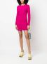 Reina Olga Mini-jurk met lange mouwen Roze - Thumbnail 2