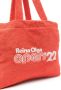 Reina Olga Shopper met geborduurd logo Rood - Thumbnail 4