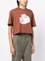Rejina Pyo Cropped T-shirt Bruin - Thumbnail 3