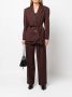 Rejina Pyo High waist broek Beige - Thumbnail 2