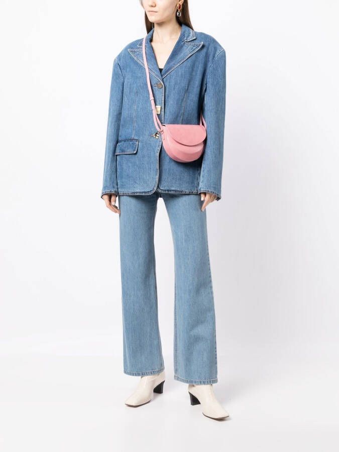 Rejina Pyo Kleine crossbodytas Roze