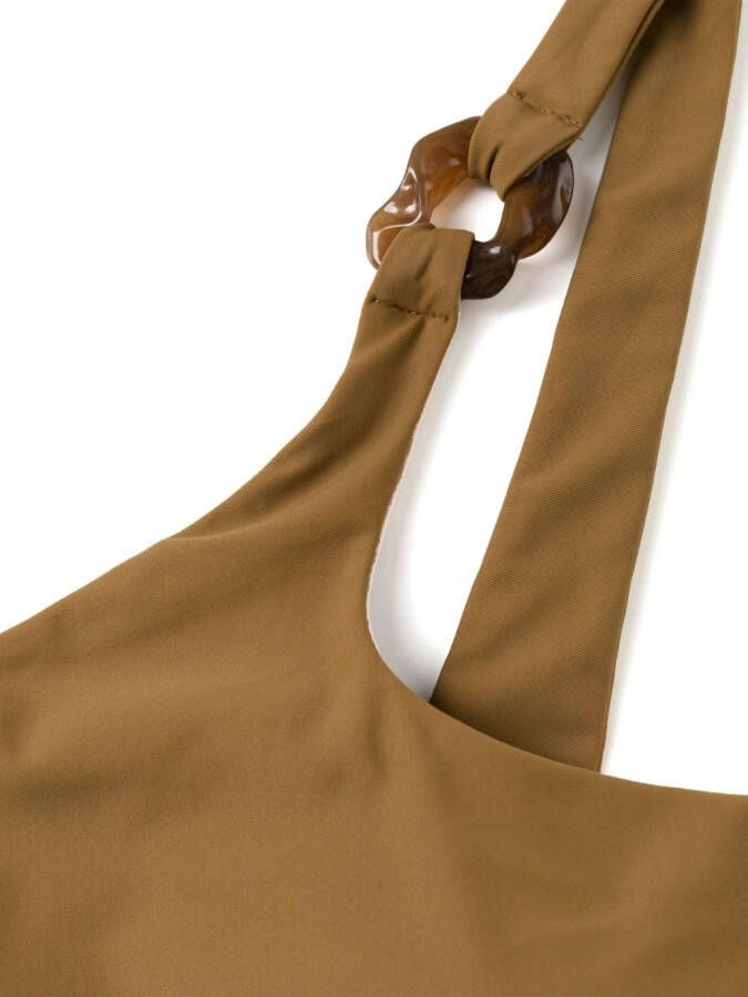 Rejina Pyo Omkeerbare bikinitop Bruin