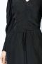 Rejina Pyo Midi-jurk met pofmouwen Zwart - Thumbnail 5