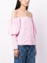 Rejina Pyo Off-shoulder blouse Roze - Thumbnail 3