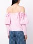 Rejina Pyo Off-shoulder blouse Roze - Thumbnail 4