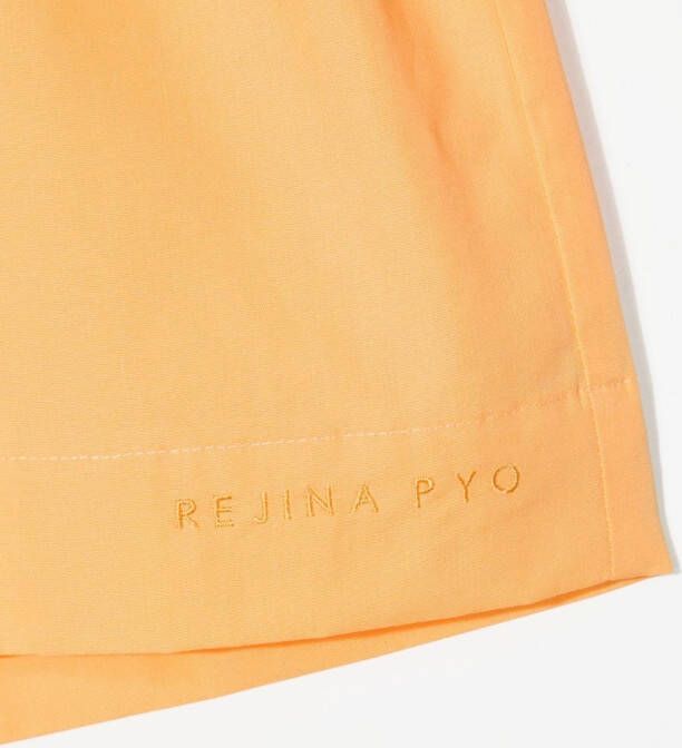 Rejina Pyo Shorts van biologisch katoen Oranje