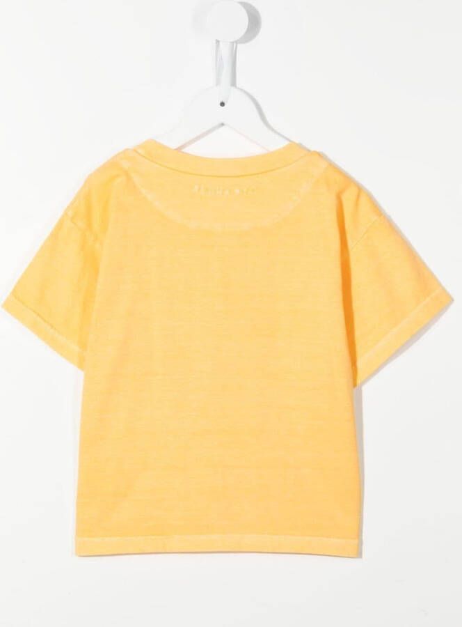 Rejina Pyo T-shirt met grafische print Oranje