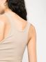 REMAIN Asymmetrische tanktop Bruin - Thumbnail 5