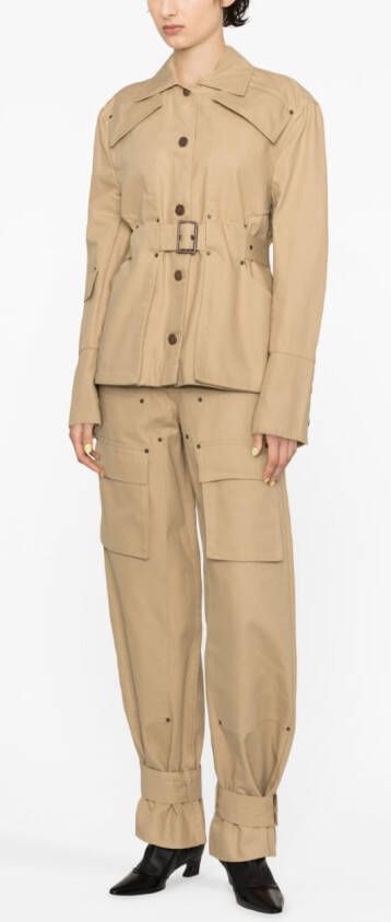 REMAIN Jack met ceintuur Beige