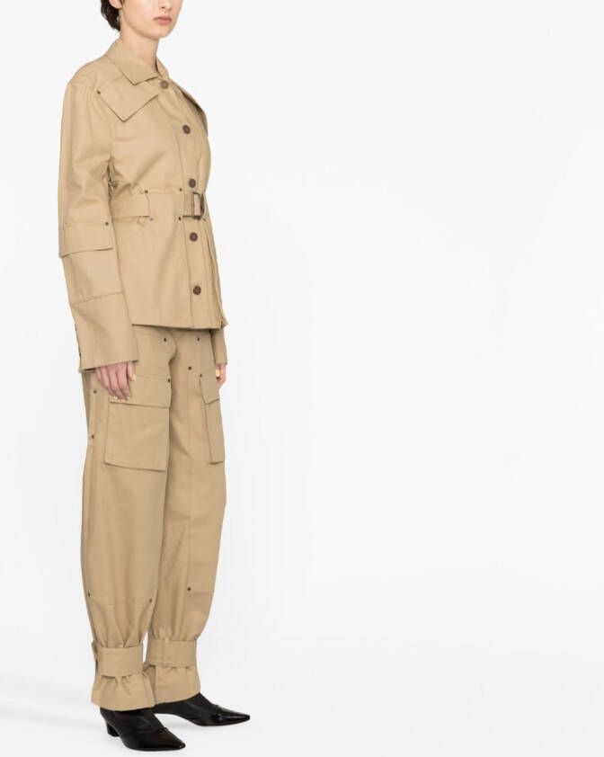 REMAIN Jack met ceintuur Beige