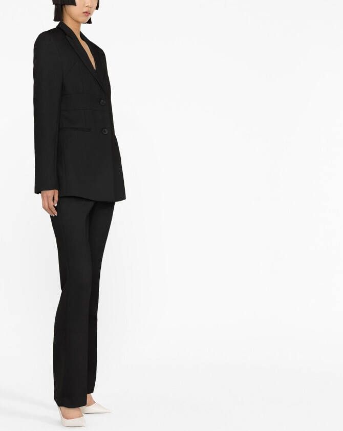 REMAIN Blazer met enkele rij knopen Zwart