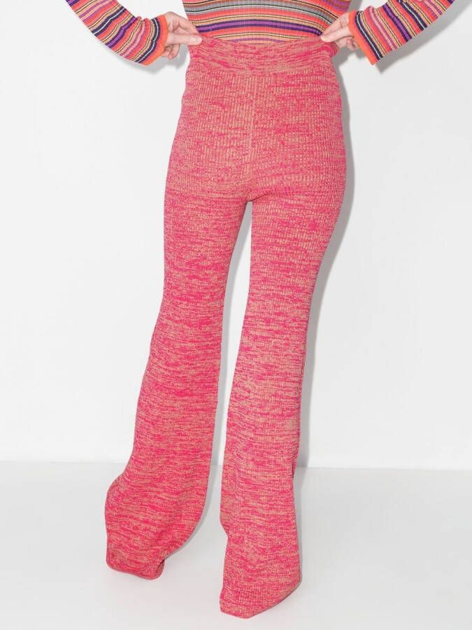 REMAIN Broek met wijde pijpen Roze