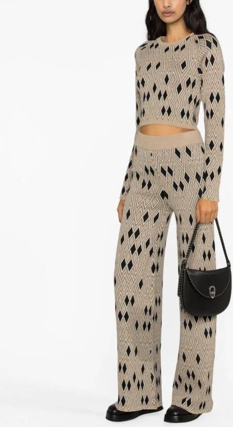 REMAIN Cropped trui Beige