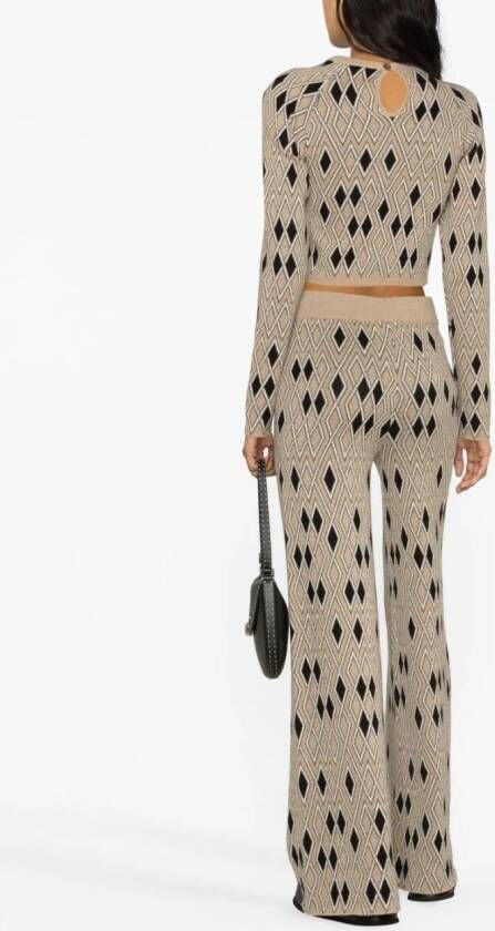 REMAIN Cropped trui Beige