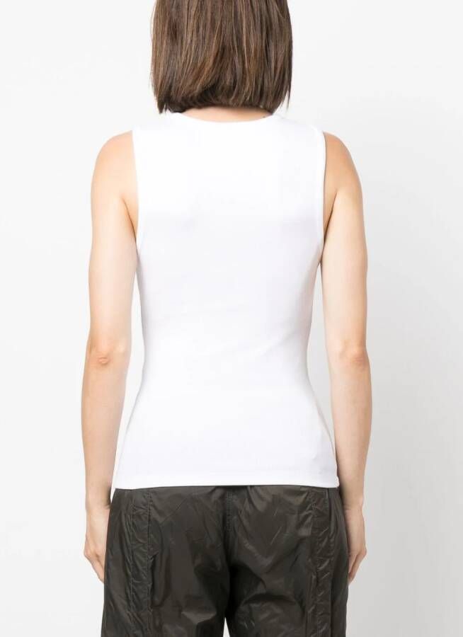 REMAIN cut-out cotton tank top Wit