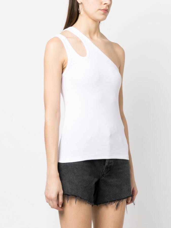 REMAIN Asymmetrisch T-shirt Wit