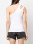 REMAIN Asymmetrisch T-shirt Wit - Thumbnail 4
