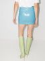 REMAIN Leren mini-rok Blauw - Thumbnail 3