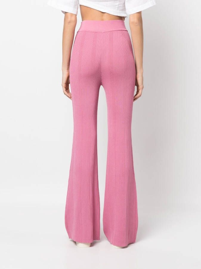 REMAIN Flared broek Roze