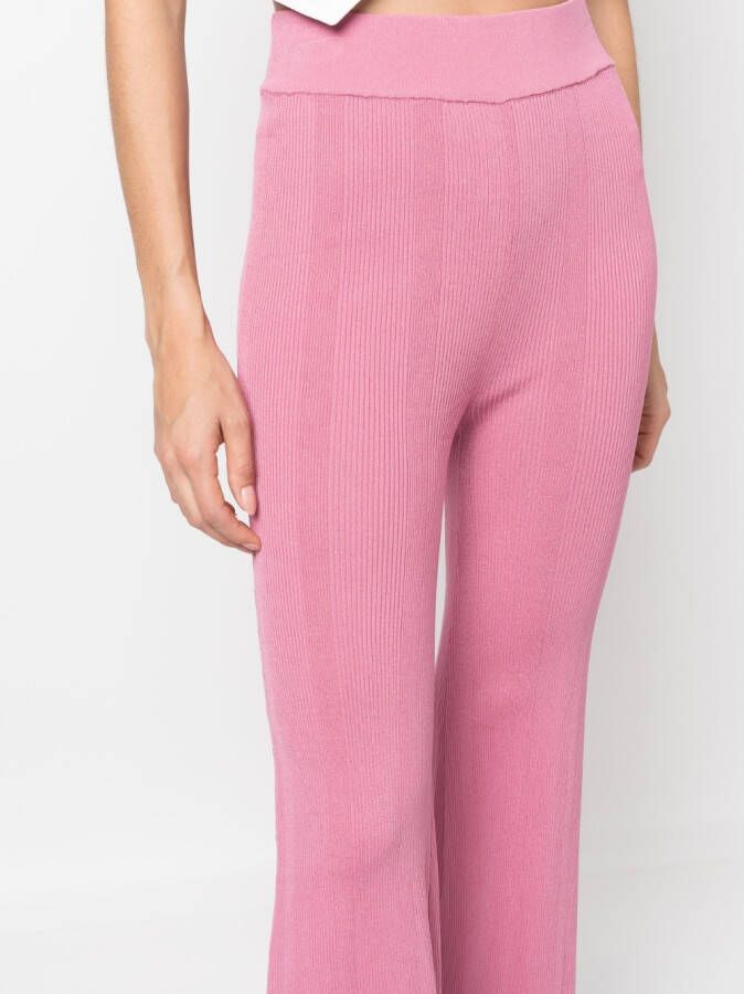 REMAIN Flared broek Roze