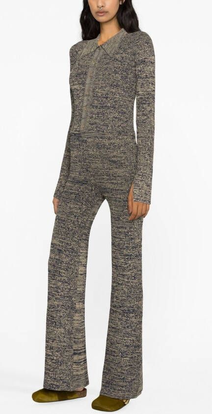 REMAIN Straight broek Beige