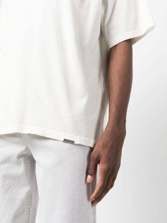 Represent T-shirt met print Wit