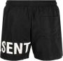 Represent Zwembroek met logoprint Zwart - Thumbnail 2