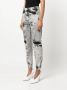 Retrofete Jeans met acid wassing Zwart - Thumbnail 3
