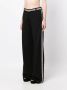 Retrofete Broek verfraaid met kristal Zwart - Thumbnail 3