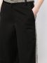 Retrofete Broek verfraaid met kristal Zwart - Thumbnail 5