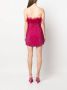 Retrofete Mini-jurk verfraaid met pailletten Roze - Thumbnail 4