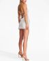 Retrofete Strapless jurk Wit - Thumbnail 3
