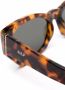 Retrosuperfuture Amata zonnebril met schildpadschild design Bruin - Thumbnail 3