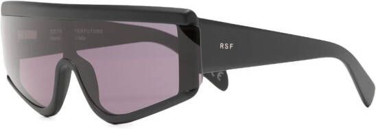 Retrosuperfuture Zonnebril met oversized montuur Zwart