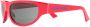 Retrosuperfuture Zonnebril met oversized montuur Rood - Thumbnail 2