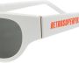Retrosuperfuture Zonnebril met oversized montuur Wit - Thumbnail 3