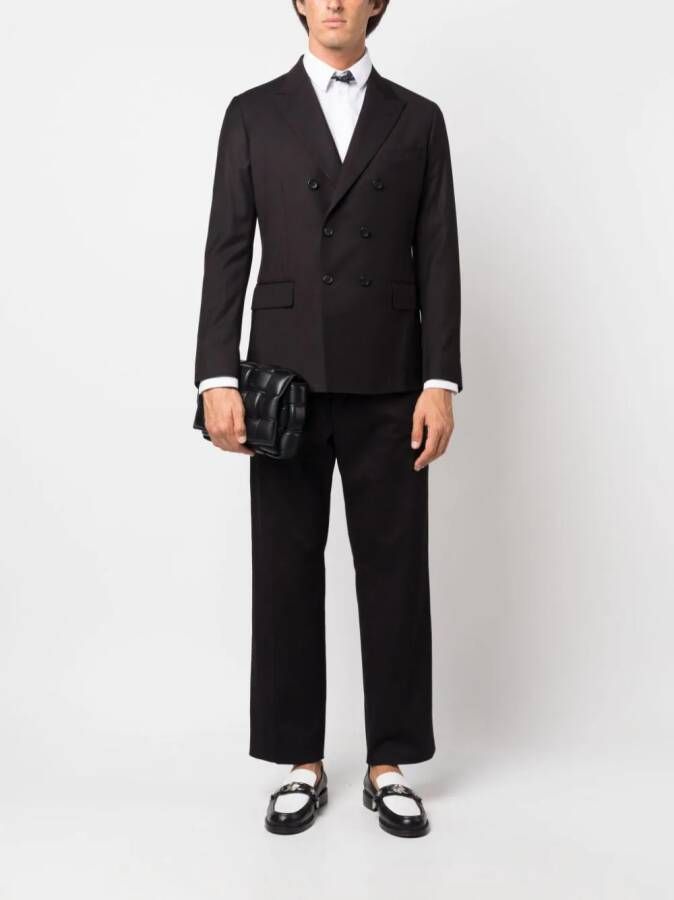 Reveres 1949 Blazer met enkele rij knopen Zwart
