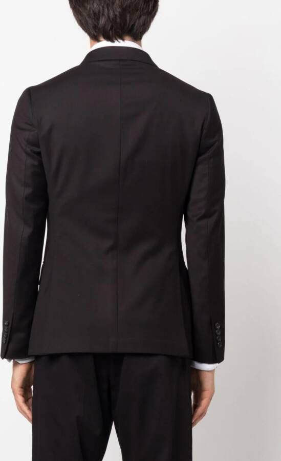 Reveres 1949 Blazer met enkele rij knopen Zwart