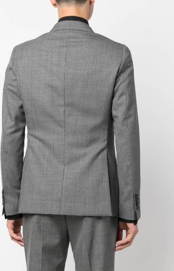 Reveres 1949 Geruite blazer Grijs
