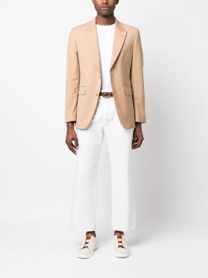 Reveres 1949 Button-up blazer Beige