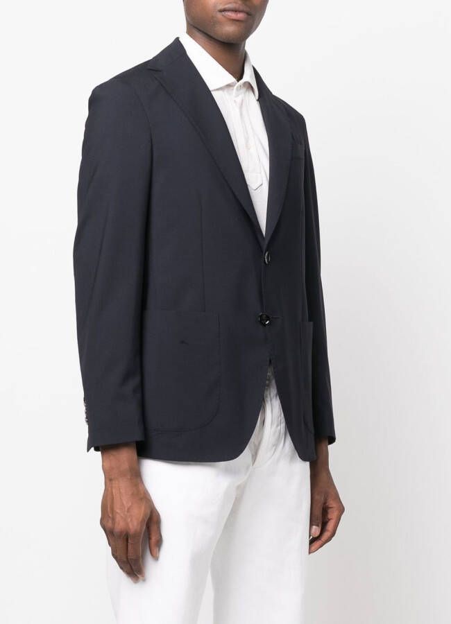 Reveres 1949 Wollen blazer Blauw