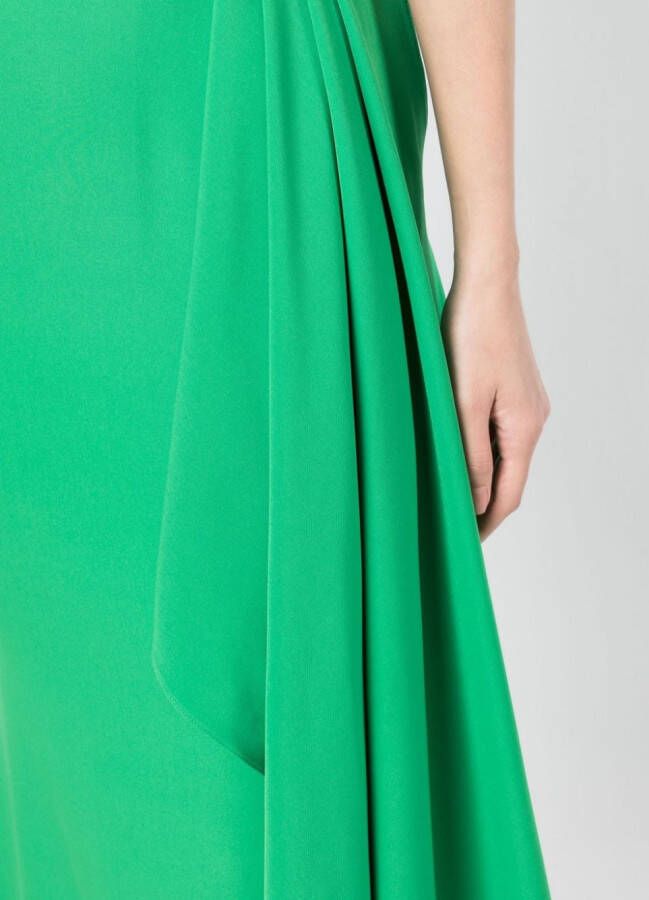 Rhea Costa Asymmetrische jurk Groen