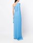 Rhea Costa Asymmetrische avondjurk Blauw - Thumbnail 4